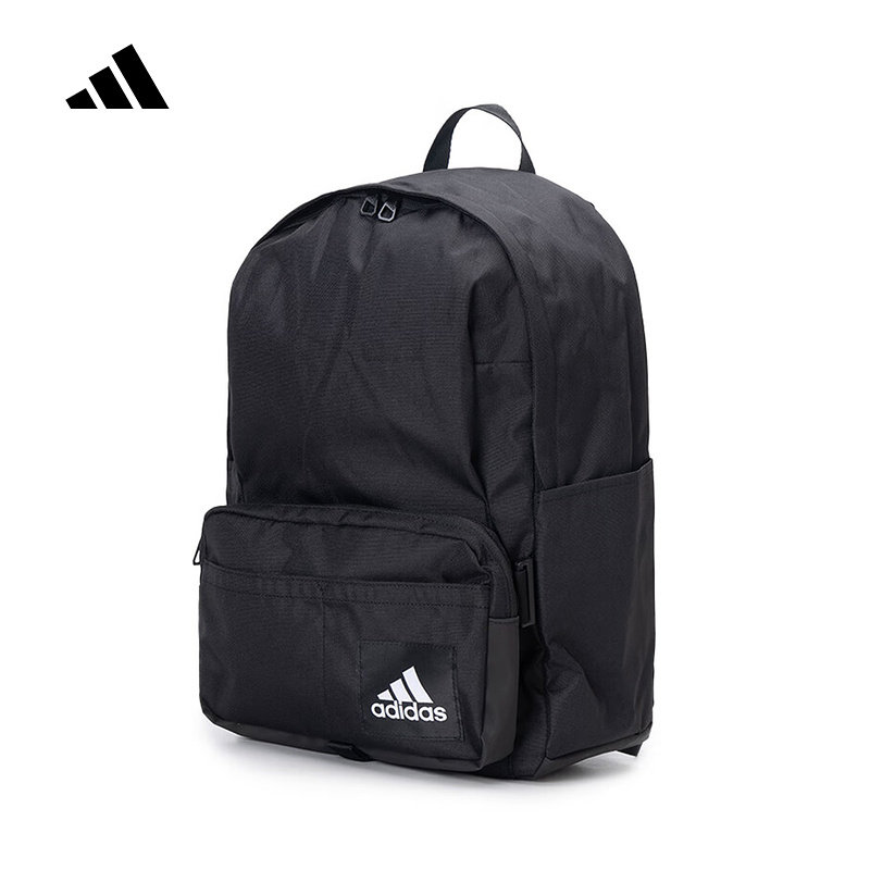 Adidas/阿迪达斯书包运动训练包男女同款黑色双肩背包IT2044