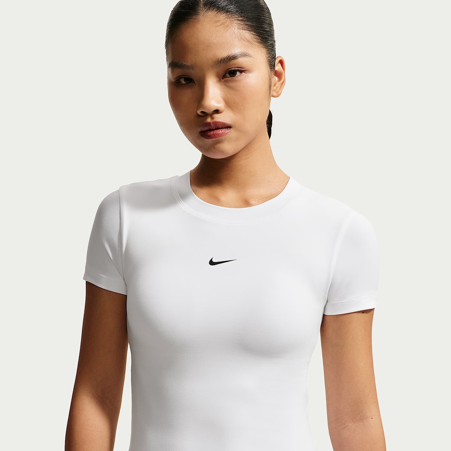 耐克Nike OneDri-FIT速干低强度支撑衬垫运动内衣式短袖IV4971