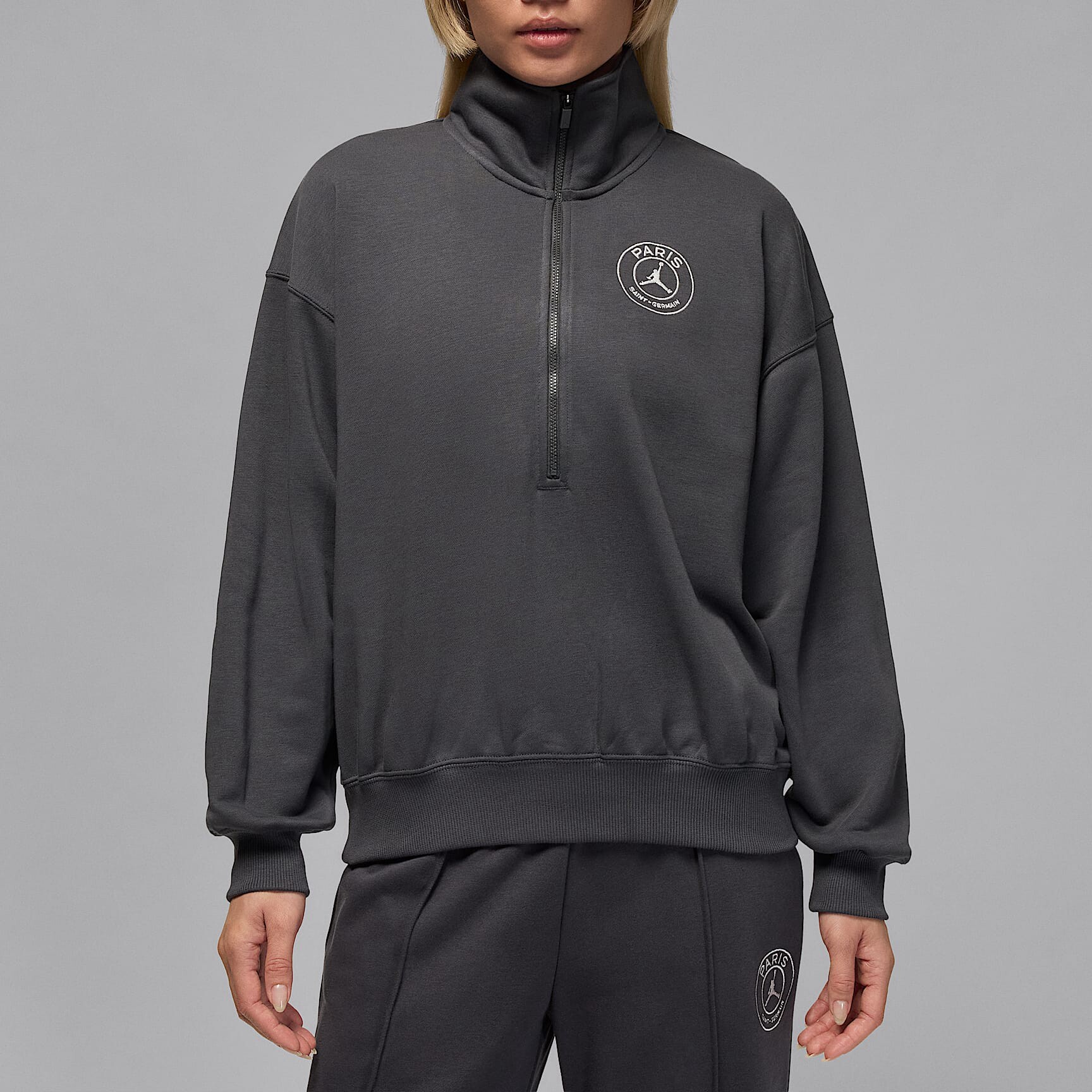 Nike/耐克巴黎圣日耳曼足球俱乐部针织半长拉链开襟套头衫HV0138