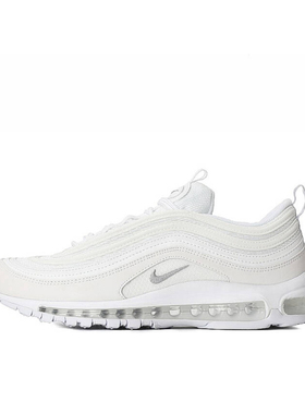 耐克AirMax97跑鞋气垫减震全掌透气耐磨百搭复古织物合成革运动