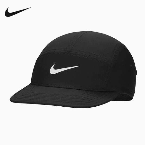 Nike/耐克速干软顶小勾运动帽休闲运动鸭舌帽棒球帽FB5624-010