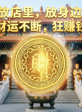 【开店用】店铺招财运做生意男女招财神器招财进宝八方来财挂摆件