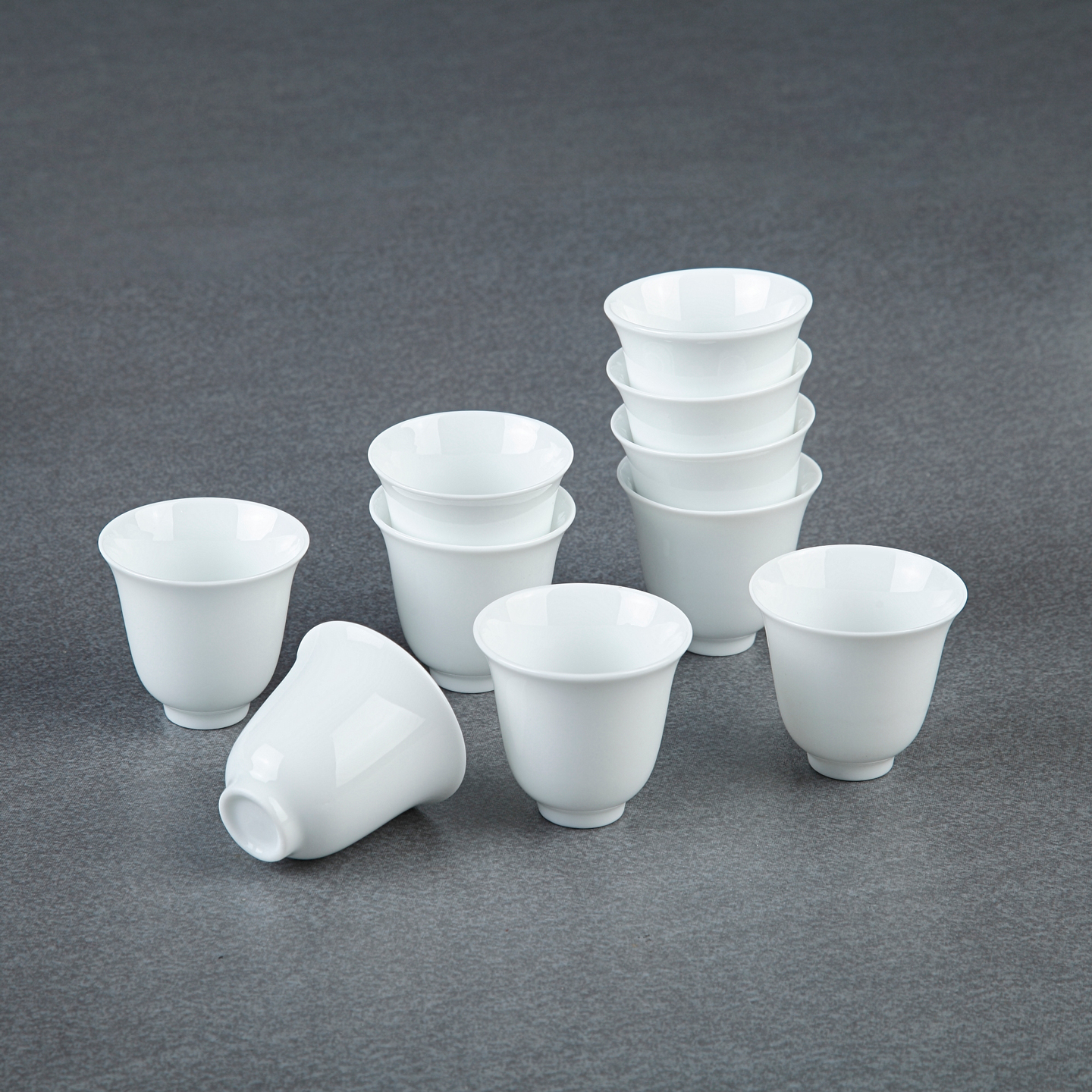 陶瓷工夫茶杯闻香杯主人杯小酒杯