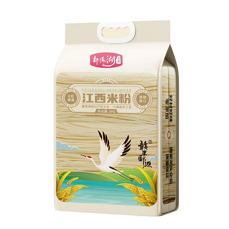 正宗江西米粉赣米鄱源干米粉米线旗舰店纯鄱阳湖大米无添加绿色