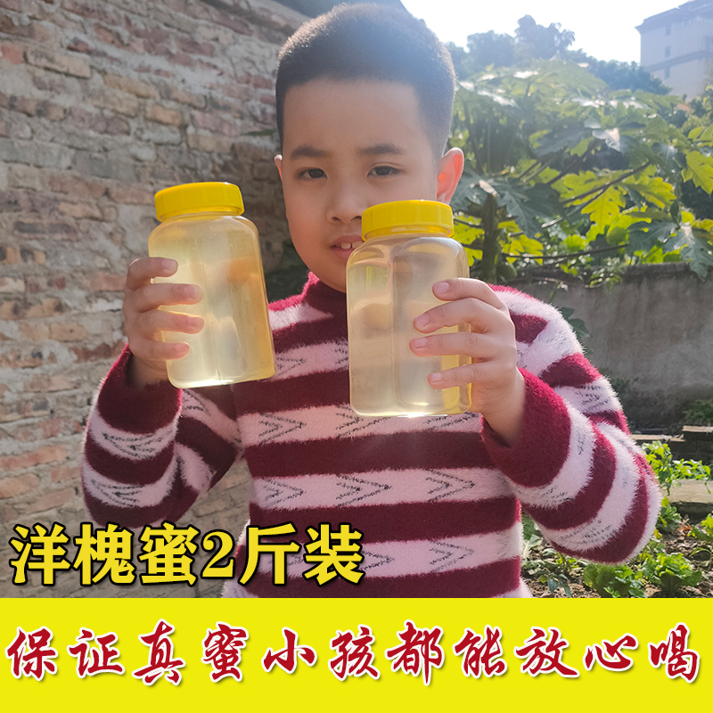新鲜洋槐花土蜂蜜纯正天然农家成熟野生孕妇儿童水白洋槐蜜2斤装