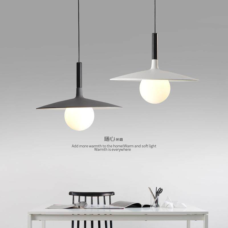 北欧吊灯极简后现代风格餐厅灯具三头现代简约吧台餐桌灯创意个性