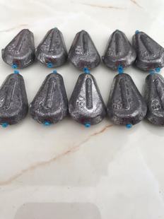 万峰湖李小毛通心扁坠海竿抛竿防挂底爆炸钩铅坠远投钓鱼空心铅坠