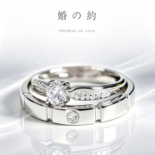 925纯银订婚钻戒闭口定制刻字