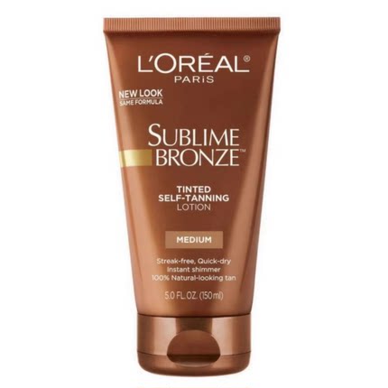 L'Oreal Paris Sublime Bronze Tinted Self Tanning Lotion
