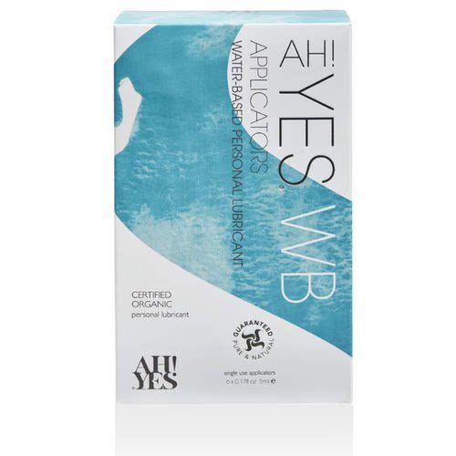 代购AH! YES WB- Organic Water Based Personal Lubricant with