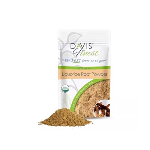 Davis Finest Licorice Root Powder， Mulethi GlycAyrrhiza G