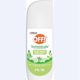 OFF! Botanicals Insect Repellent, Plant-Based Bug