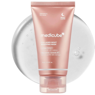 medicube Collagen Overnight Wrapping Peel Off Facial Mask Pa