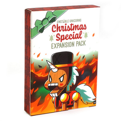 独角兽桌游卡牌Unstable Unicorns Christmas Expansion Pack