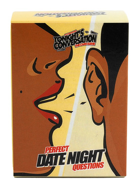 英文卡牌tonights conversation约会之夜卡片耳边说话Date night