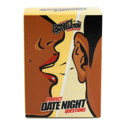 英文卡牌tonights conversation约会之夜卡片耳边说话Date night