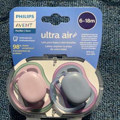 【倍柔四孔透气系列美国AVENT新安怡新生儿宝宝安抚奶嘴哄睡神器