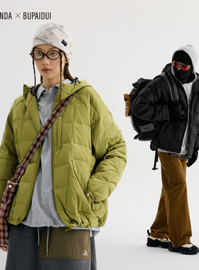 BENPANDA x BUPAIDUI 户外特氟龙三防90绒子羽绒服男女2025秋冬