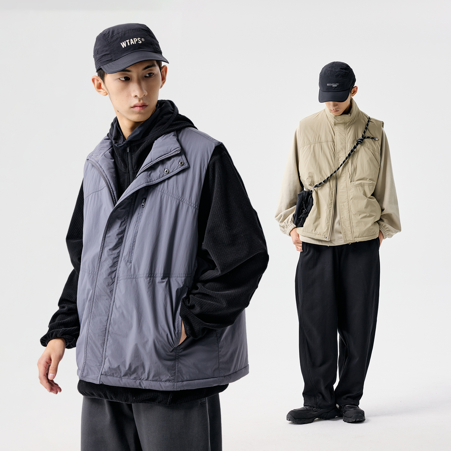 BENPANDA户外休闲立领马甲棉服