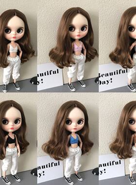 blythe娃衣关节针织吊带背心