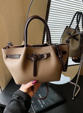 品牌专柜高级感手提包包女式2026新款潮春季时尚小众超火菜篮子单