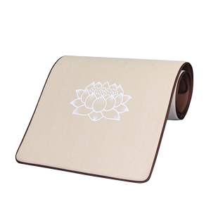 正念顺滑麻纤维大礼拜垫108拜瑜伽垫天意运动四季加厚舒适耐用