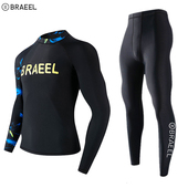 游泳衣水母衣浮潜服男 长裤 韩国新款 防晒速干情侣潜水服女分体长袖