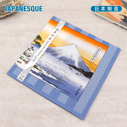 Японский импортный хлопковый носовой платок, тонкий шарф подходит для мужчин и женщин