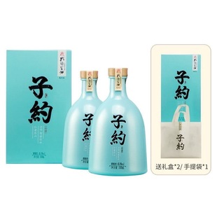 孔府家酒 子约500mlx2瓶 40.8度 经典畅饮 浓香型 整箱装