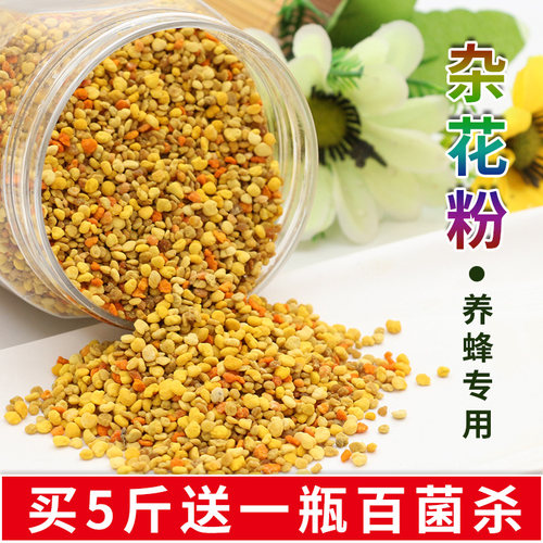 蜂花粉喂蜂专用中蜂意蜂杂花粉蜜蜂吃养蜂花粉包邮5斤装 - 封面