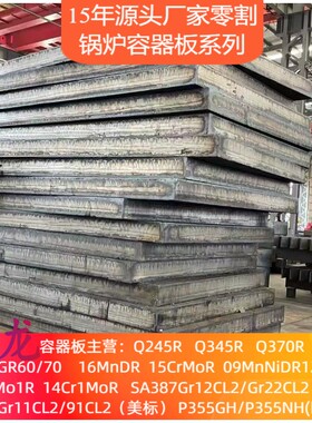 16MNDR钢板零割封头低温容器板09MNNIDR带质保书激光切割数控图形