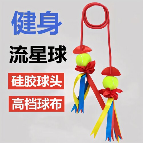星球健身球双球中老年比赛用球水火甩甩球学生旋转车轮