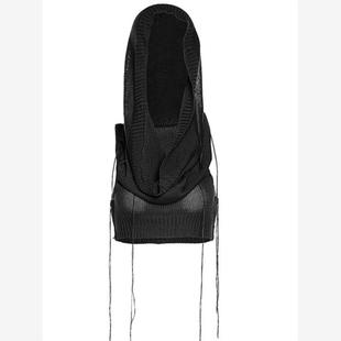 沙丘废土风上衣辣妹音乐节穿搭连帽毛衣女百搭显瘦无袖超短背心潮