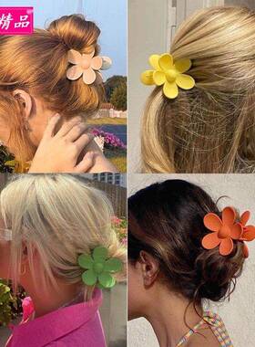 Hairpin Flower catch clip female hair accessories bangs clip