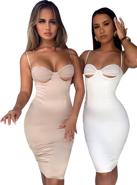 herve leger birthday dress欧美性感修身绷带连衣裙短款包臀礼服