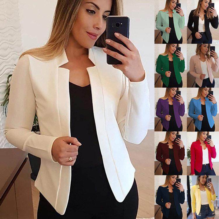 修身职业上衣小西服外套Tailored professional top suit jacket