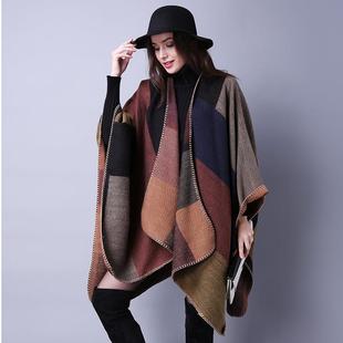 Women winter scarf warm shawl knit cloak шарф шаль
