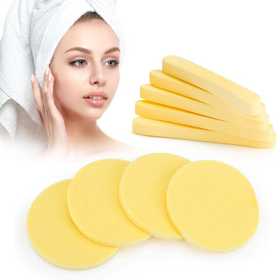 Compressed Facial Sponges Storage Container Reusable Makeup