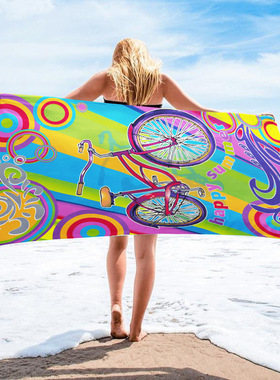 Microfiber Beach Towels Absorbent Beach Towel Travel Towel