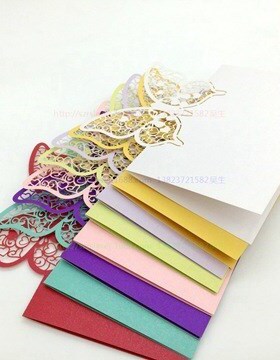 20pcs Butterfly Laser Cut Wedding Party Table Name Place Car