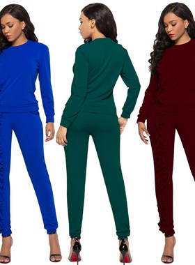 2018 women jumpsuits casual winter clothes shirts and pants