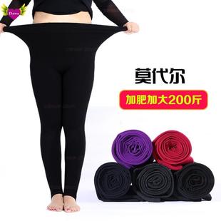 2022 New Plus Size Stretch Warm Leggings Thermal Pants Women