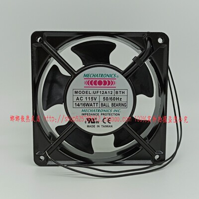 MECHATRONICS 南韩 UF12A12BTH 115V 14/16W 12CM 12038 轴流风机