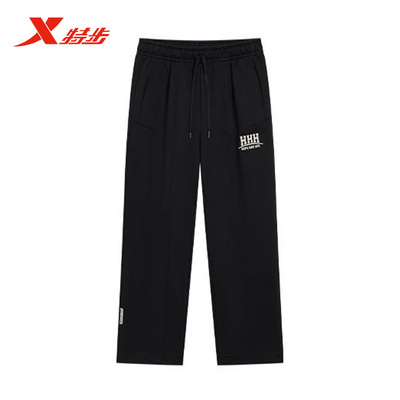 特步加绒运动裤男裤2025冬季