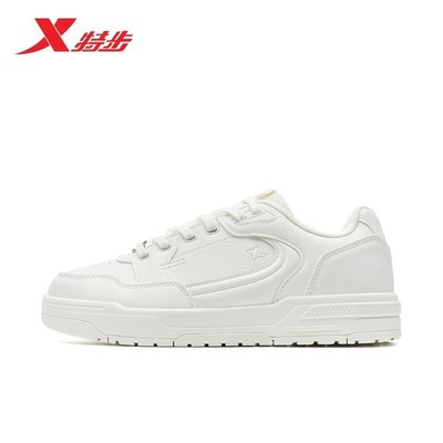 特步男鞋板鞋运动鞋2026春季