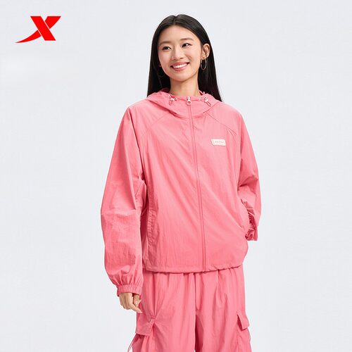 特步防晒衣外套女2026夏季