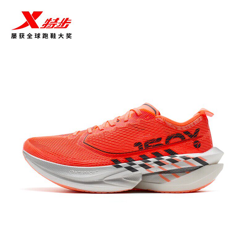 特步160X7.0跑步鞋女新款马拉松跑碳板pb长跑耐磨缓震竞赛训练鞋