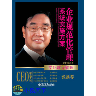舒化鲁 企业规范化管理系统实施方案文化建设管理 500强工作法互联网营销电子商务人了资源hr行政企业管理书籍jg 全新 现货正版