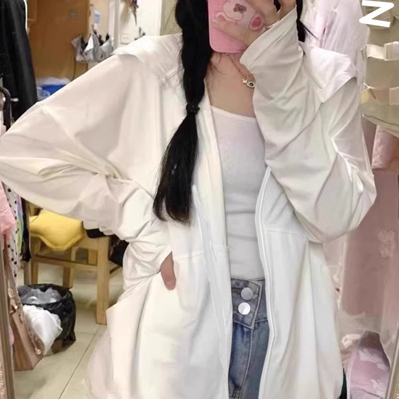冰丝连帽防晒衣女2025新