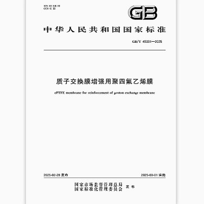 GB/T 45331-2025 质子交换膜增强用聚四氟乙烯膜   是图书